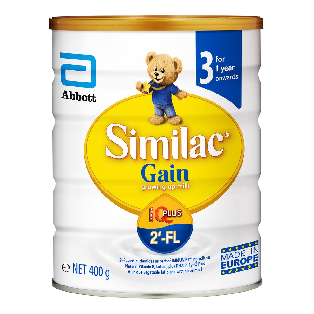 Similac Stage 3 Eye Q Plus 2 Fl Growing Up Susu Formula 400g Singapore