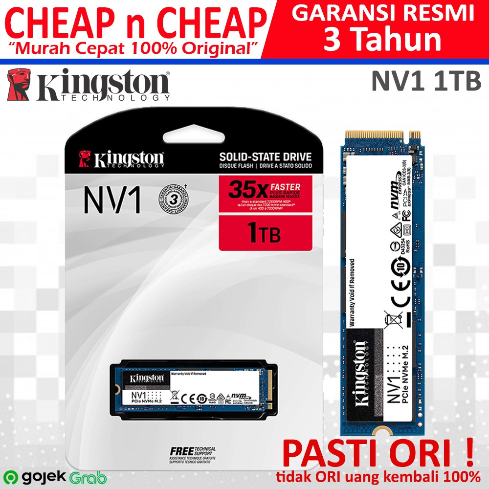 If your computer supports the 2280 size and an m . Harga Ssd 1tb Nvme Kingston Terbaru Oktober 2021 Biggo Indonesia