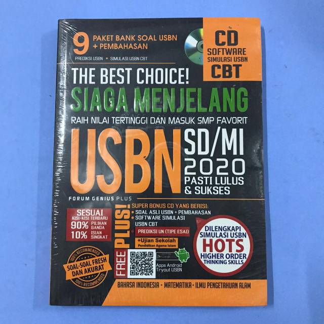 High order thinking skills yang disingkat hots gencar diperbincangkan di dunia pendidikan. The Best Choice Siaga Menjelang Usbn Sd Mi 2020 Bonus Cd Cbt Shopee Indonesia