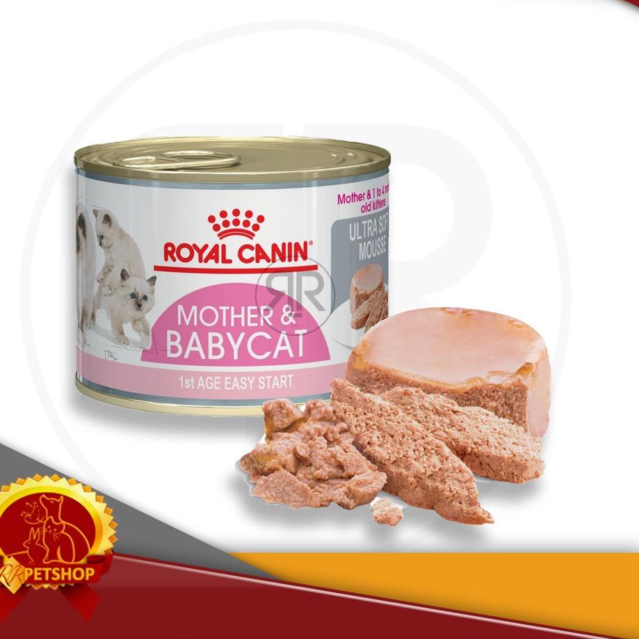 Pusat Populer Cat Food / Makanan Kucing Royal Canin Mother &amp; Babycat 195 Gr  ( Wet Food ) | Shopee Indonesia