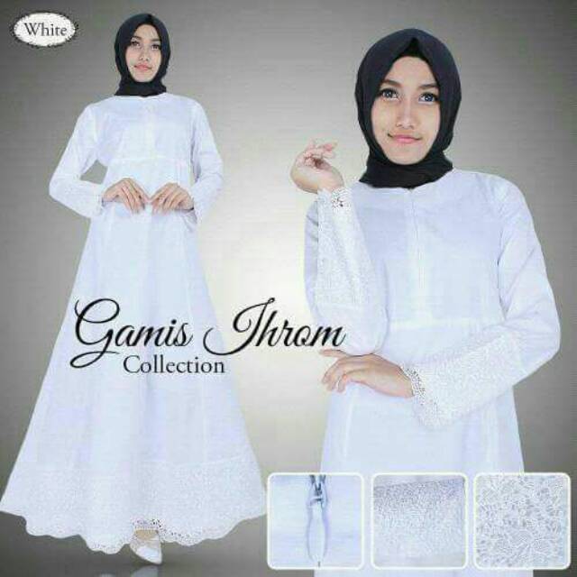 Perlengkapan Haji Dan Umroh Gamis Wanita Terbaru Shopee Indonesia