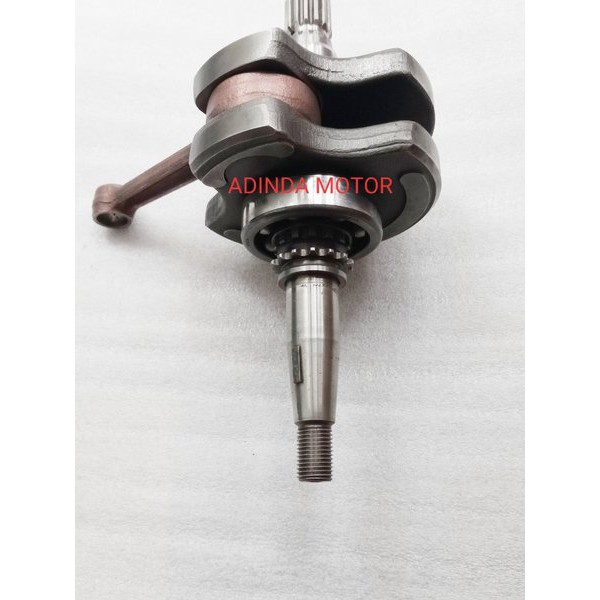 Dengan semua ubahan di bagian kruk as ini, stroke sekarang menjadi 62 mm. Promo Kruk As Truk As Bandul Stang Seher Vega R Lama Crypton Original Crankshaft Stang Seher Assy Shopee Indonesia