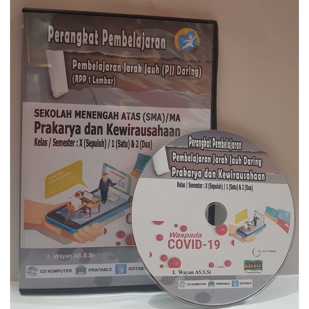 Rpp kelas x kewirausahaan semester 2 ini telah direvisi tahun 2019/ 2020 memang. Rpp Pjj Daring Luring Prakarya Kewirausahaan Sma Kelas X Xi Xii Semester 1 2 Kur 13 Revisi 2020 Shopee Indonesia