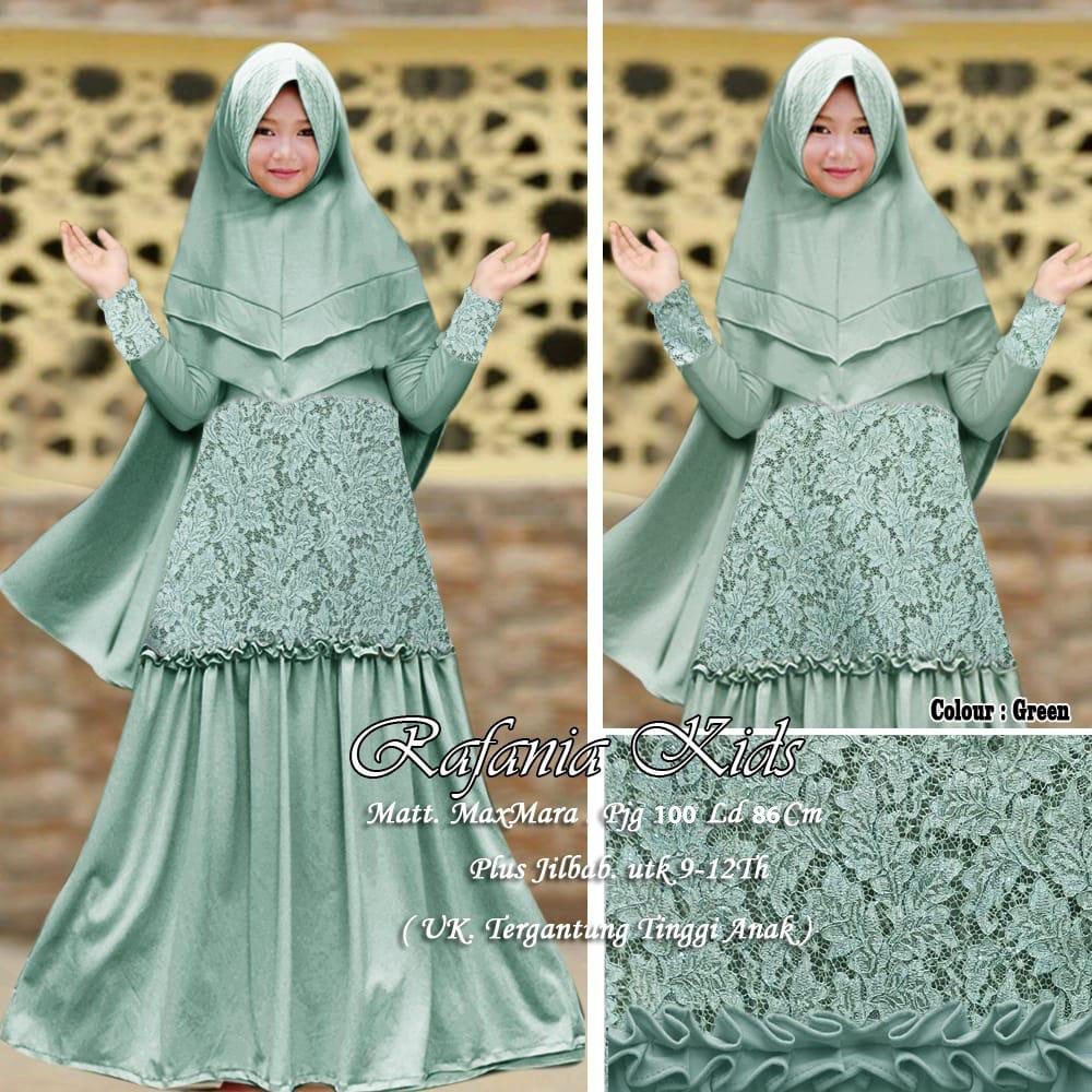 Gamis Anak Perempuan Usia 9 12 Tahun Rafania Kids Shopee Indonesia