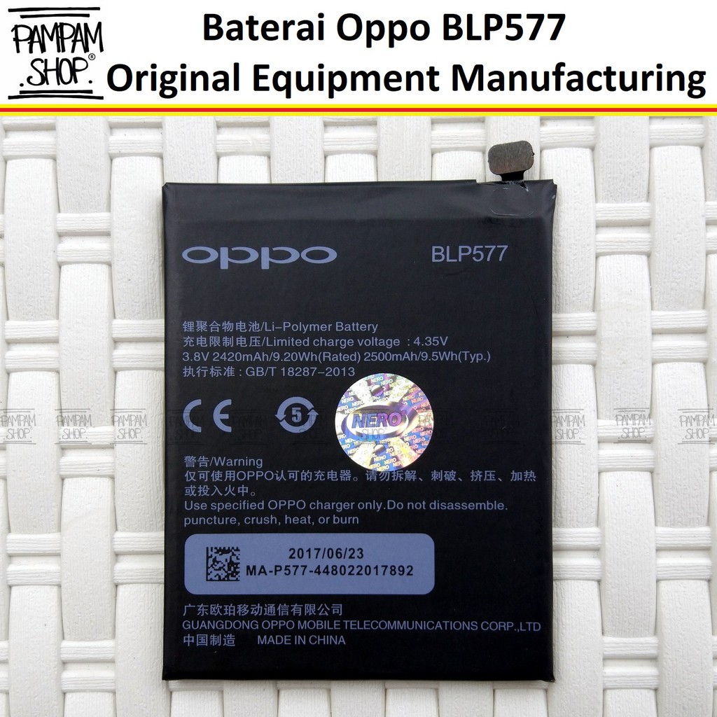 Original Oem 100 Nero Baterai Oppo Blp577 Oppo Mirror 5 A51 R3 Batre Lazada Indonesia 