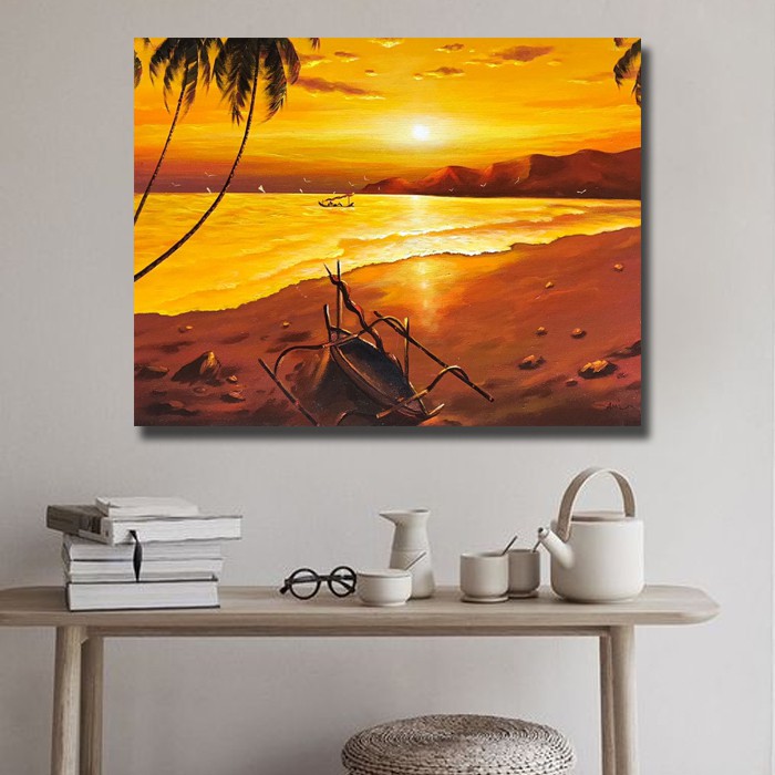 Beli online lukisan dinding pemandangan pantai kebutuhan yang efisien, tepat, dan mampu meningkatkan produktivitas | voucher diskon ✓ gratis ongkir . Jual Lukisan Pemandangan Pantai Lukisan Realis Ukuran 80 X 60 Cm 100 Buatan Tangan Indonesia Shopee Indonesia