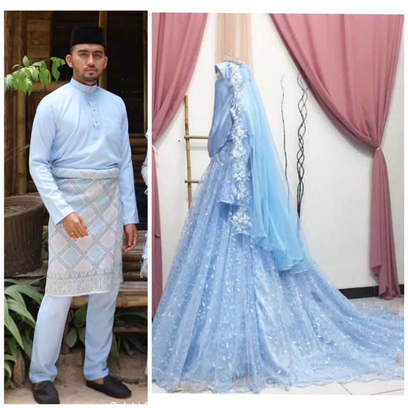Baju Pengantin Warna Baby Blue : 190 Baju Nikah Ideas In 2022 Wedding Dresses Baju Nikah Nikah