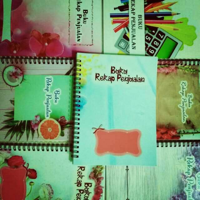 Kbsr (psv 3107) buku skrap digital Jual Buku Rekap Penjualan Indonesia Shopee Indonesia
