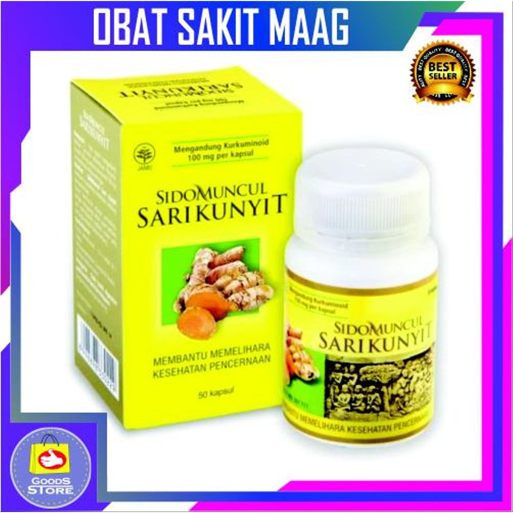 Obat Sakit Maag Dan Lambung Sido Muncul Sari Kunyit Terbatas