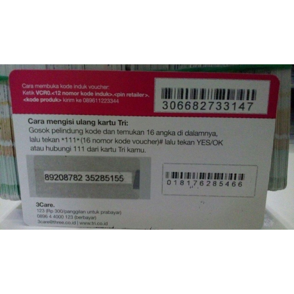Cara cek voucher three sudah terpakai atau belum terbaru | konter pulsa modern klik like and subscribe. Internet Voucher Tri Lte 33 Gb 66 Gb Masa Aktif 30 Hari 24 Jam All Jaringan Nasional Shopee Indonesia