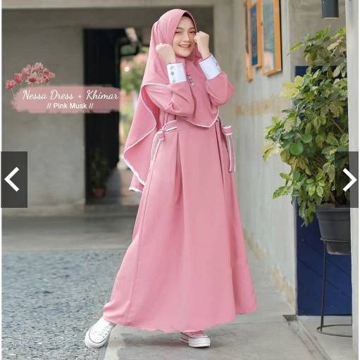 Harga Gamis Remaja Terbaik Dress Muslim Fashion Muslim Maret