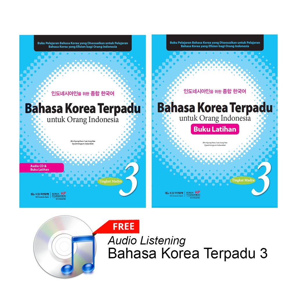 Paket 12 Buku Bahasa Korea Terpadu Jilid 1 6 Murah Indonesia Download textbook EPS TOPIK Korea terbaru di sini.