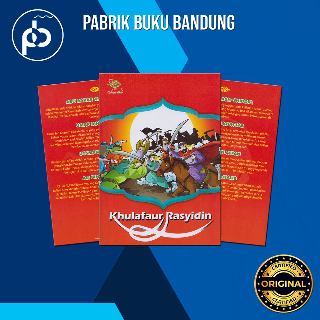 Umar mampu membenakan kebenaran dan . Khulafaur Rasyidin Buku Kisah Sahabat Nabi Muhammad 80 Hal 14 5x20 5 Cm Penerbit Cahaya Alam Shopee Indonesia