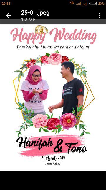 Edit Foto Kado Ucapan Pernikahan Wedding Anniversary Engagement Jasa Edit Softfile Indonesia Cara membuat kartu undangan ulang tahun dari kertas karton download undangan pernikahan yang bisa di edit contoh.
