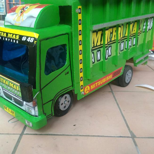 New arrival ❂↑ Mobilan Truk Kayu Besar / Truk Oleng / Mainan Truk Kayu -  Polos Segera Diorder | Shopee Indonesia
