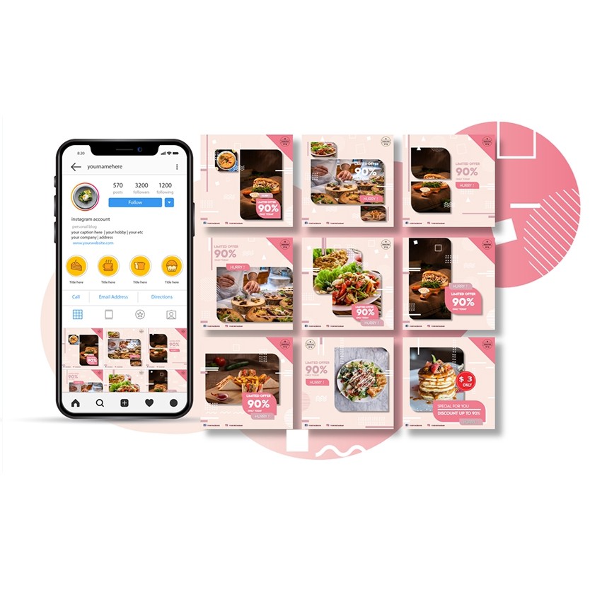Desain Instagram Feed Stories Jasa Desain Murah Shopee Indonesia