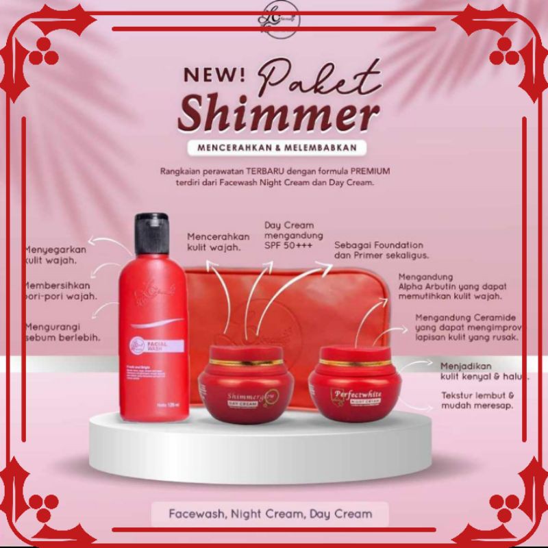 Jual ciri dan cara membedakan cream hn crystal asli dan palsu kaskus . Lc Beauty Shimmer Cream Lc Beauty Original Paket Lc Beauty Shimmer Shopee Indonesia