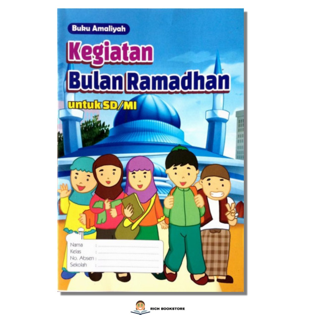 Poster ucapan sambut ramadhan selamat tinggal corona. buku kegiatan bulan ramadhan untuk sd mi shopee indonesia ...