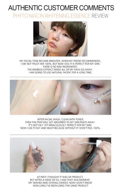 Review natural pacific (nacific) fresh herb origin serum · bingung memilih serum untuk wajah? Jual Nacific Natural Pacific Phyto Niacin Whitening Essence Bpom Indonesia Shopee Indonesia