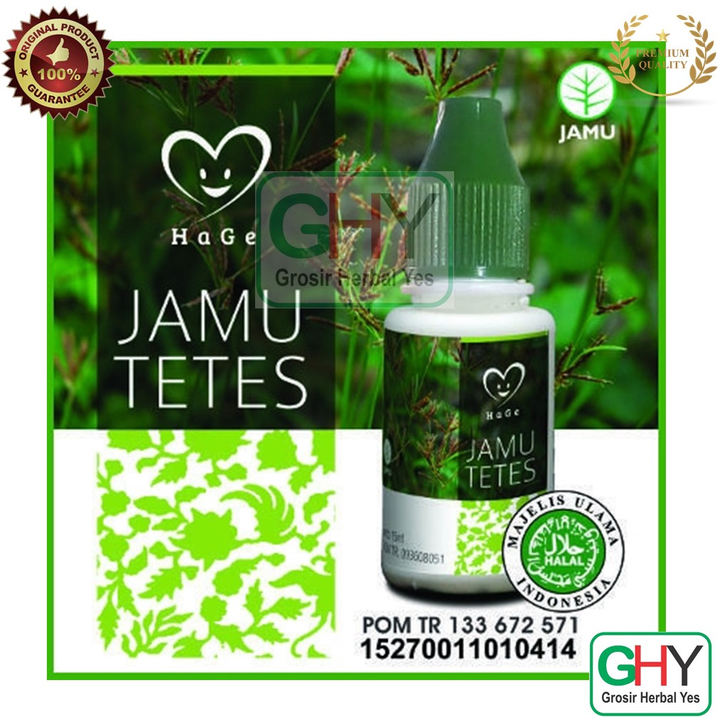 Jual hage jamu tetes hage