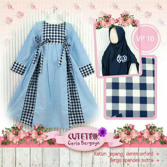 Gamis Anak Cutetrik Ohbaby Shopee Indonesia