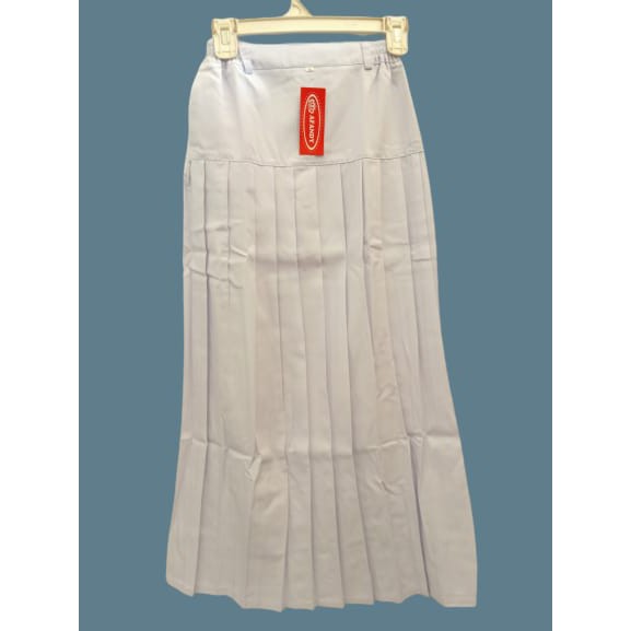 Jual rok panjang putih - bawahan putih - seragam sekolah warna putih  Indonesia|Shopee Indonesia