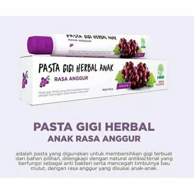 Pasta Gigi Anak Hpai Hni Odol Pgh Herbal Siwak Sakit Gigi Rasa