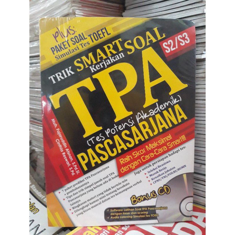 Paket latihan soal tes kemampuan verbal subtes 1 sinonim + pembahasan . Buku Drill Soal Simak Ui Pascasarjana 2021 S2 S3 Profesi Spesialis Tpa Pascasarjana Oto Bappenas Shopee Indonesia