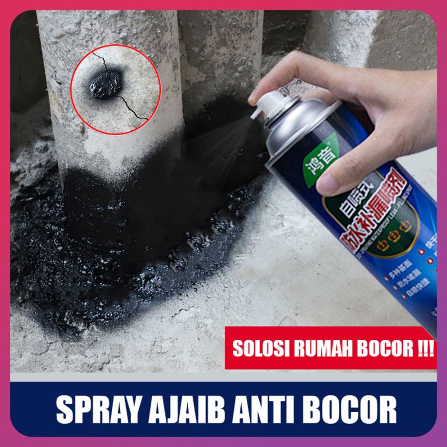 Kami setop sementara produksi air karena sistem pengolahan air di ipa dekeng terganggu. Echostuff Spray Ajaib Anti Bocor Tahan Air Leak Proof 700ml Shopee Indonesia