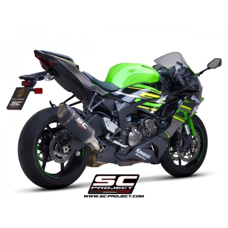 Knalpot Akrapovic Kawasaki Zx636 Zx6r Full System Original Indonesia Harga ori knalpot SC Project.