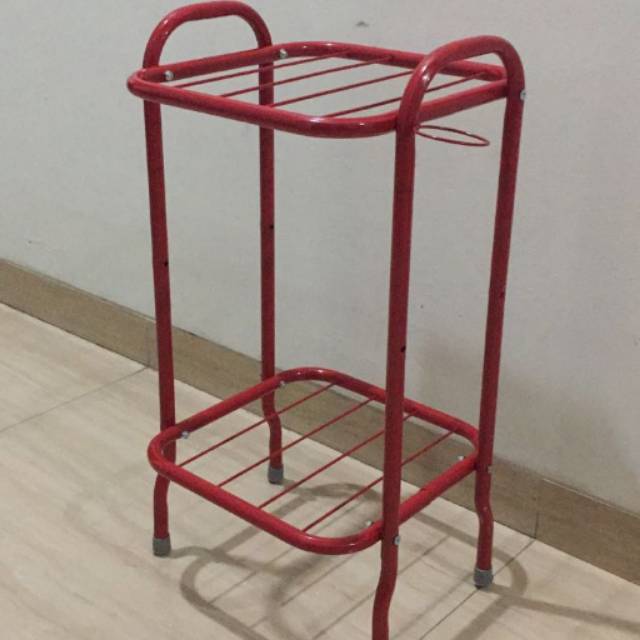 Jual Rak Dispenser Besi T54 Meja Dispenser Anti Karat Merah Kota Sukabumi Perabotku 