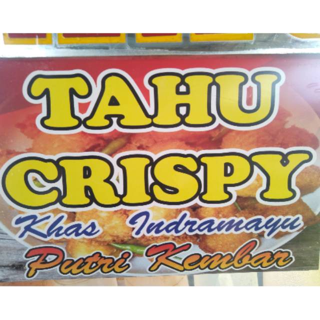 Peralatan yang akan kita gunakan yaitu seperti gerobak alumunium peralatan masak banner atau spanduk; Tahu Krispy Asli Indramayu Shopee Indonesia