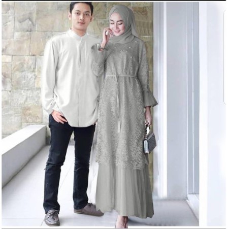 Sarimbit couple keluarga nibras nb a89 nsk 089 / baju gamis koko lebaran nibras nbrs syari wanita de. Jual Gamis Couple Baju Lebaran 2020 Keluarga Muslim Pasangan Seragam Family Modern Terbaru Indonesia Shopee Indonesia