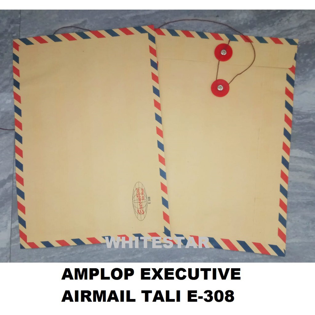 Amplop dengan motif atau gambar karakter biasanya lebih banyak dipilih, karena lebih . Amplop Coklat Airmail Executive E 308 Tali Shopee Indonesia