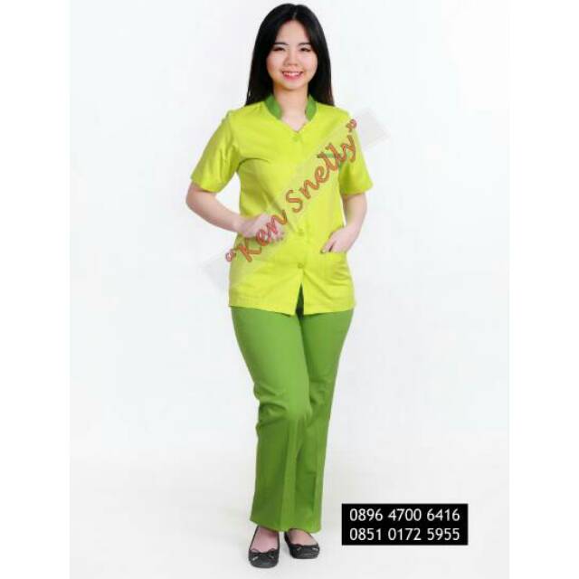Model baju kerja perawat rumah sakit