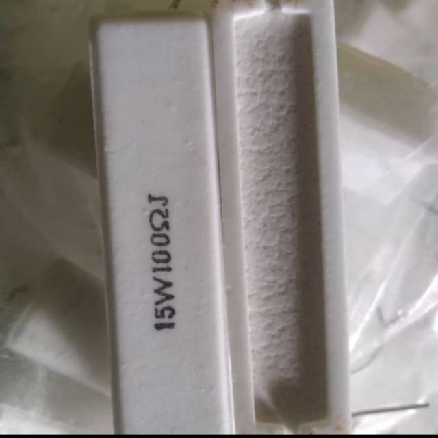 Resistor 15w 100 Ohm R 100 Ohm 15w Jual Sesuai Gambar