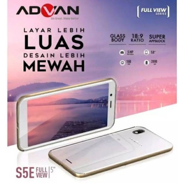 Touchscreen / ts / layar sentuh advan s5e 4g / s5e 4g lte. Advan S5e 4g Lte Full View Edition Shopee Indonesia