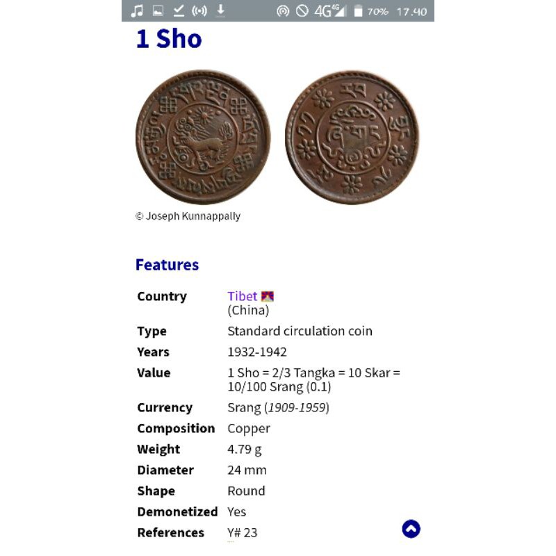 koin 1 sho tibet 1932 vf langka | Shopee Indonesia