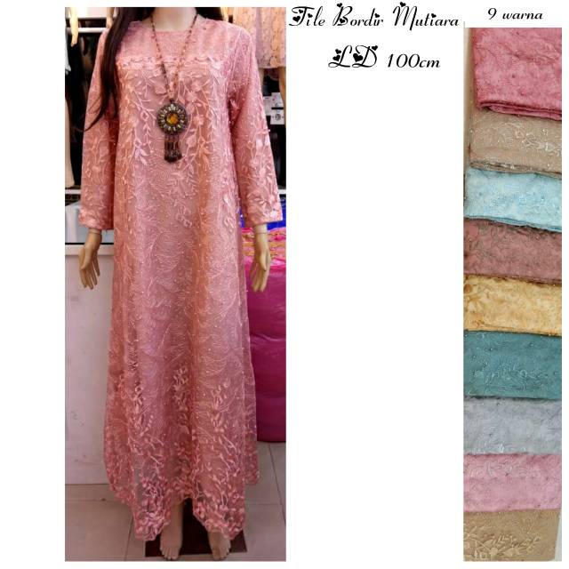 Gamis Tile Import Gt001 Gamis Syari Gamis Mewah Gamis Modern