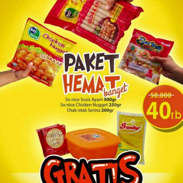 Jual Harga Grosir!!! 5 Paket Reseller So Good So Nice Indonesia|Shopee  Indonesia