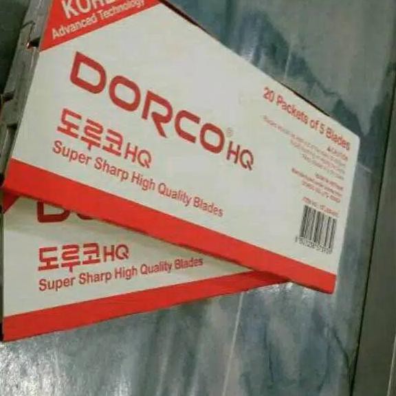 ז Top Produk Silet Cukur Dorco Hq Merah Stainless Barbershop