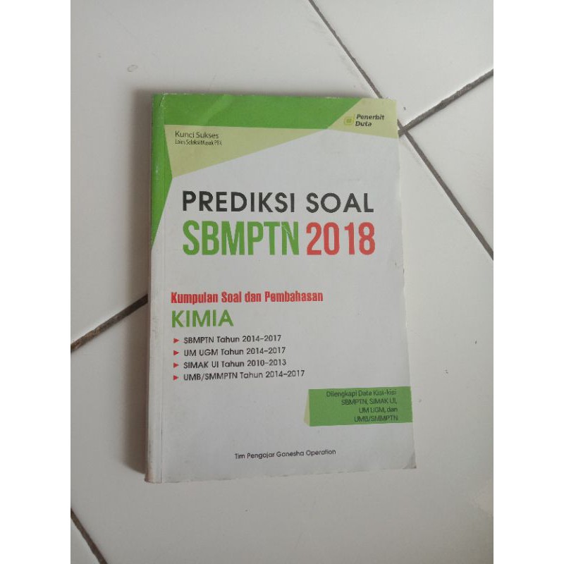 2019 sbmptn akan berubah menggunakan sitem baru yaitu test center, sistem seleksi masuk perguruan tinggi negeri ini berfungsi ibarat nilai un yang digunakan untuk seleksi masuk smp atau sma negeri. Prediksi Soal Sbmptn 2018 Kimia Shopee Indonesia