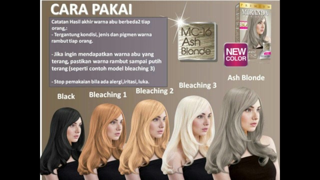 Culrusia hair color memiliki banyak pilihan warna yang dapat menjadikan warna rambut uban, kusam menjadi berkilau dengan mudah dan cepat. Warna Rambut Coklat Ash Miranda - Galeri Gambar
