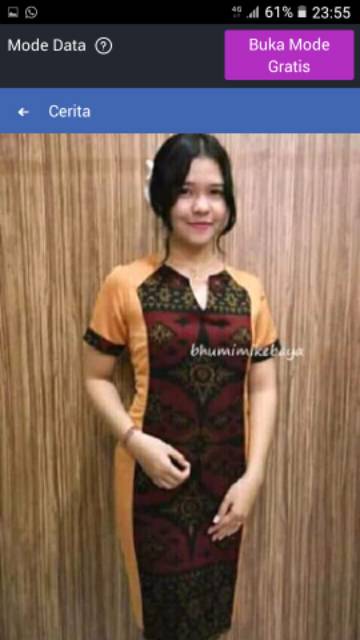 Model brokat dengan kain adat.terusan.com : Dress Tenun Endek Lobeng Modif Brokat Kd002 Shopee Indonesia