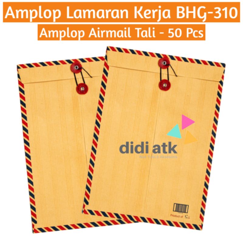 Bagi orang yang ingin melamar kerja cara penulisan amplop surat lamaran kerja sangat penting untuk diketahui baik itu format penulisan maupun alamat pada. Harga Amplop Coklat Kerja Airmail Terbaru Juli 2021 Biggo Indonesia