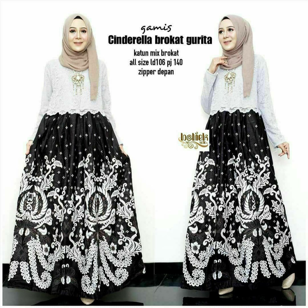 Gamis Batik Baju Gamis Wanita Model Terbaru Syari Garansi