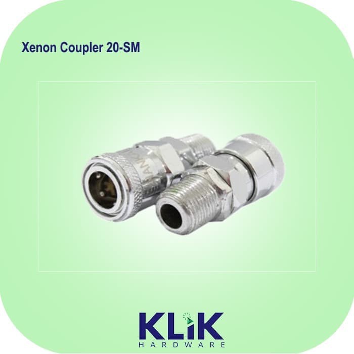 Xenon Quick Coupler SM-20 - Sambungan Selang Angin Kompresor | Shopee  Indonesia