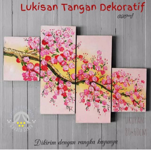 Harga Lukisan Kanvas Bunga Terbaru November 2021 | Biggo Indonesia 640_X_640_jpg