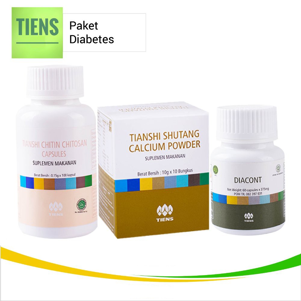 Paket Ampuh Mengatasi Diabetes Kering Basah Obat Herbal Tiens