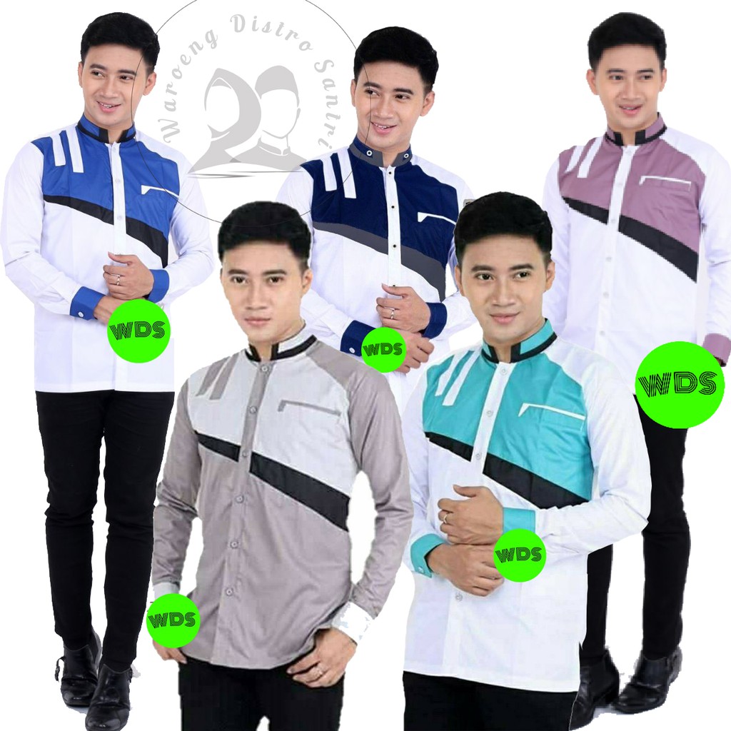 Jual Baju Koko Gus Azmi Syubbanul Muslimin Seragam Koko Majlis Hadroh Koko  Milenial Koko Pecinta Sholawat Indonesia|Shopee Indonesia